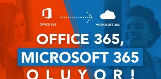 Office 365 Microsoft 365 Oluyor!