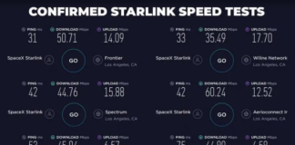 Starlink uydudan İnternet Hizmetinin İlk Hız Testi Sonuçları