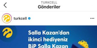 Turkcell Salla Kazan Hakkını İkiye Çıkardı.