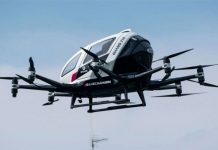 Çin’de Pilotsuz Uçan Taksiler Hizmete Başladı