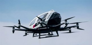 Çin’de Pilotsuz Uçan Taksiler Hizmete Başladı